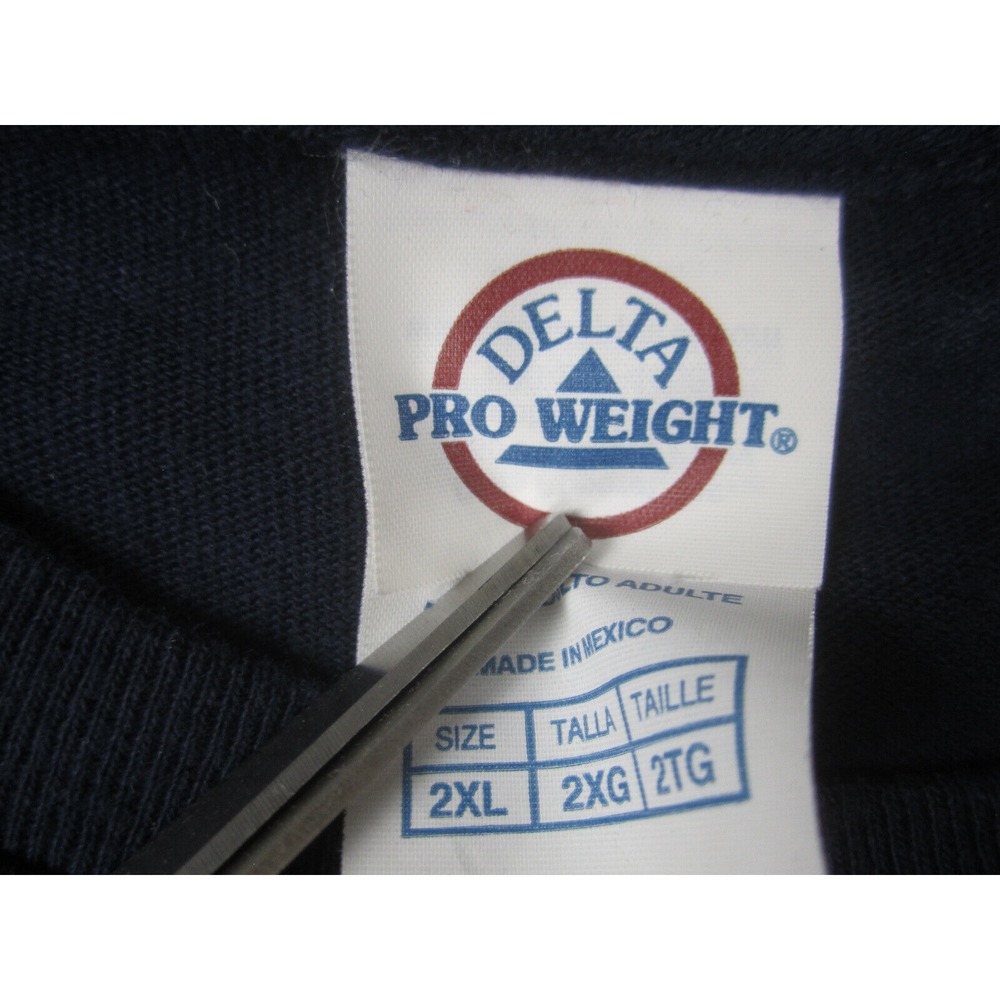 United States America Shirt Adult 2XL Blue Graphic Print Short Sleeve‎ Crew Neck - Picture 4 of 10
